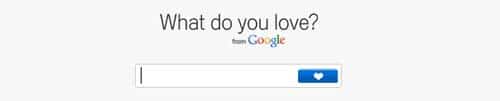 What do you love – Experiment einer neuen Google Suche!